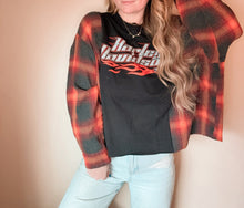 Load image into Gallery viewer, Harley Flannel (Sm-cropped XL)