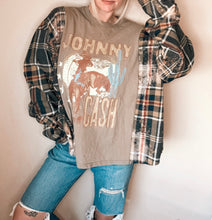Load image into Gallery viewer, Johnny Cash Flannel (Sm-large)