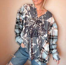 Load image into Gallery viewer, Harley Flannel-distressed (Sm-2XL)