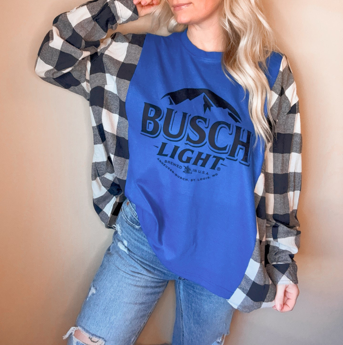 Busch Beer Flannel (Sm-XLg)