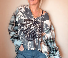 Load image into Gallery viewer, Harley Flannel-distressed  (Sm-2XL)
